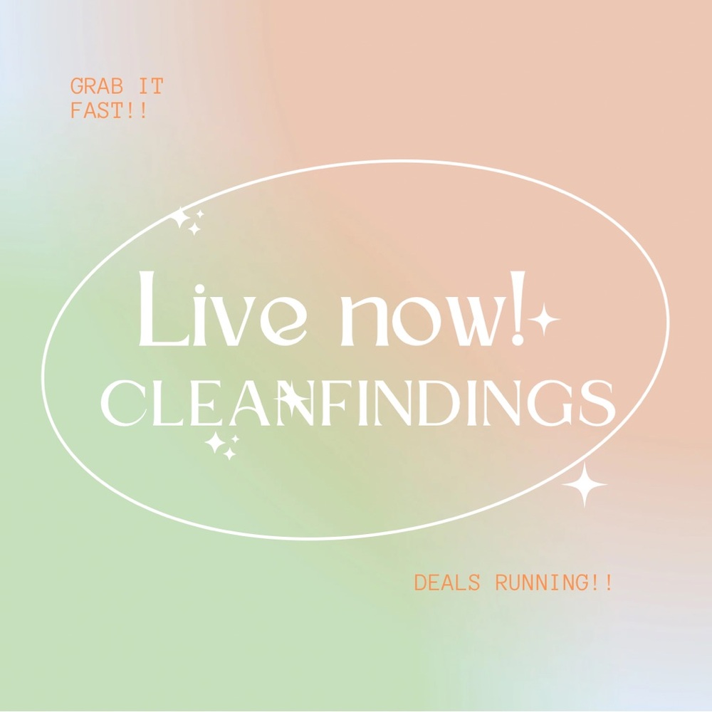 Cleandfindings Curated Women’s Closet is now Live!!
